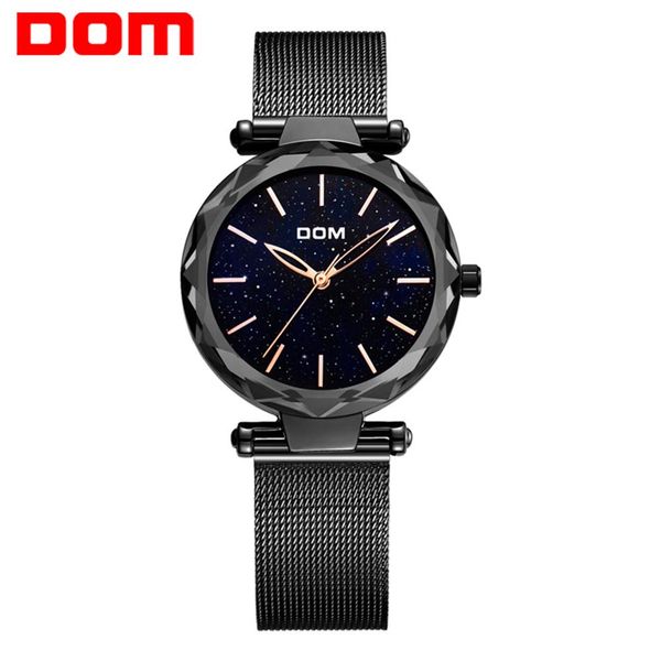 dom brand luxury women quartz watches fashion casual female wristwatch waterproof steel elegant black watches women g-1244bk-1m, Slivery;brown
dom brand luxury women quartz watches fashion casual female wristwatch waterproof steel elegant black watches women g-1244bk-1m, Slivery;brown