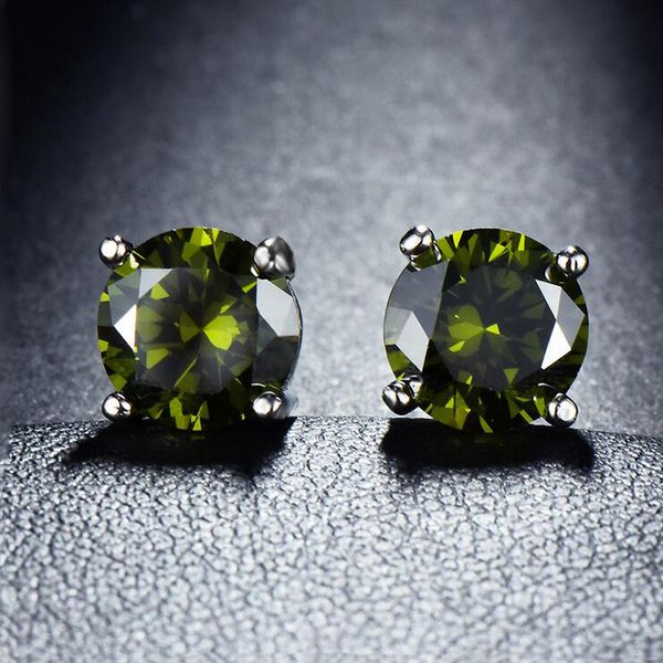 12 pairs luckyshine brand new round peridot zircon crystal gems earrings stud silver plated fashion vintage european jewelry 8mm, Golden;silver
12 pairs luckyshine brand new round peridot zircon crystal gems earrings stud silver plated fashion vintage european jewelry 8mm, Golden;silver