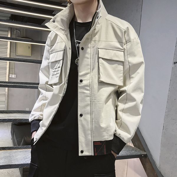 2019 spring new products korean-style casual jacket men youth simple fashion men trend handsome versatile coat, Black;brown
2019 spring new products korean-style casual jacket men youth simple fashion men trend handsome versatile coat, Black;brown