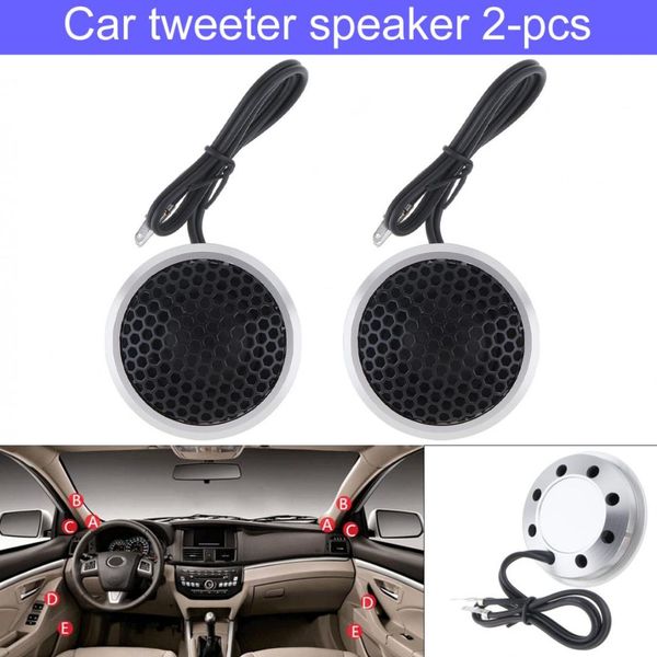 2pcs 150w 25mm aluminium shell silk stretch film high efficiency mini dome tweeter speakers for car audio system
2pcs 150w 25mm aluminium shell silk stretch film high efficiency mini dome tweeter speakers for car audio system