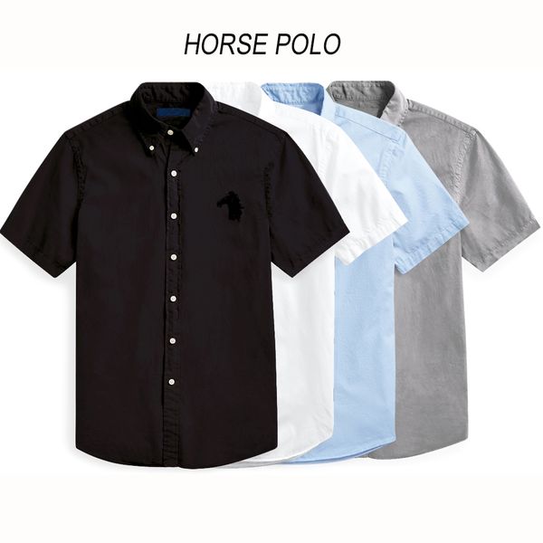 men horse polo t shirt dress shirts men casual polo small horse shirts fashion usa business causal short sleeve, White;black 
men horse polo t shirt dress shirts men casual polo small horse shirts fashion usa business causal short sleeve, White;black