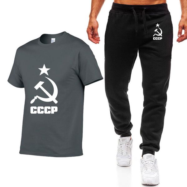 summer fashion t shirts men cccp russian ussr soviet union man short sleeve moscow russia mens casual cotton t shirts+pants suit
summer fashion t shirts men cccp russian ussr soviet union man short sleeve moscow russia mens casual cotton t shirts+pants suit