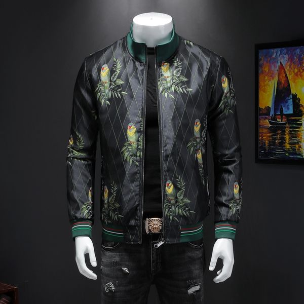 2020 new casual embroidery print jacket fashion mens bomber jacket streetwear outwear mens jackets and coats casaco, Black;brown
2020 new casual embroidery print jacket fashion mens bomber jacket streetwear outwear mens jackets and coats casaco, Black;brown