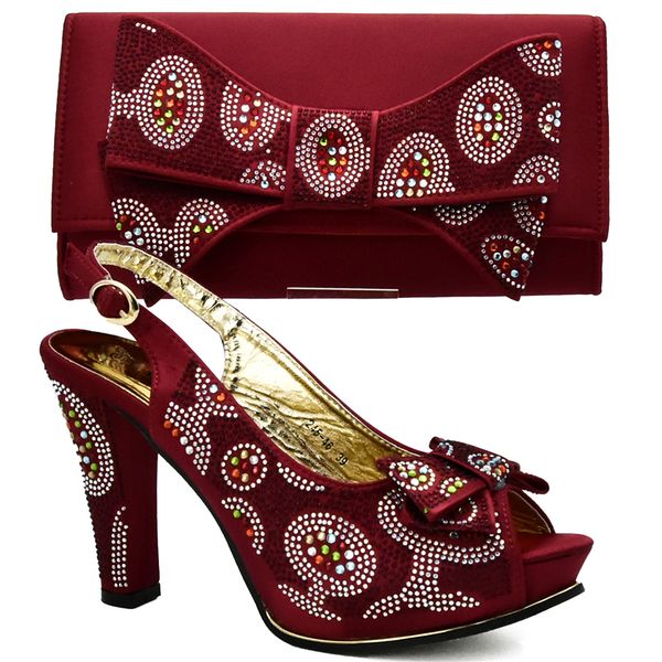latest wine color italian ladies shoes and bag set decorated with rhinestone african matching shoes and bags italian in women, Black
latest wine color italian ladies shoes and bag set decorated with rhinestone african matching shoes and bags italian in women, Black