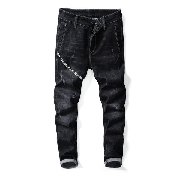 stretch denim pants men streetwear hip hop vintage patchwork biker black jean for men casual skinny straight pants, Blue
stretch denim pants men streetwear hip hop vintage patchwork biker black jean for men casual skinny straight pants, Blue