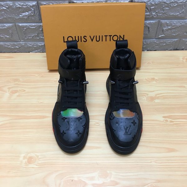 new style luxury men's casual sneakers fashion design brand platform high-men's shoes can be worn in all seasons gaee, Black
new style luxury men's casual sneakers fashion design brand platform high-men's shoes can be worn in all seasons gaee, Black