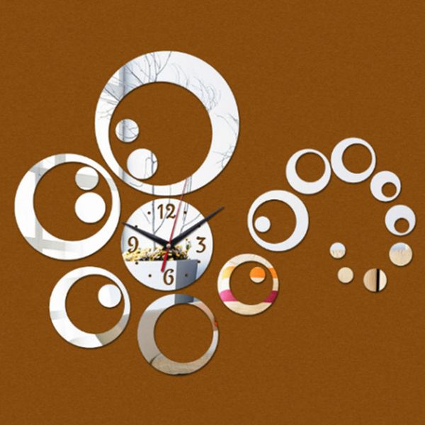 quartz wall clock europe design large mirror wall sticker 3d stickers home decoration
quartz wall clock europe design large mirror wall sticker 3d stickers home decoration