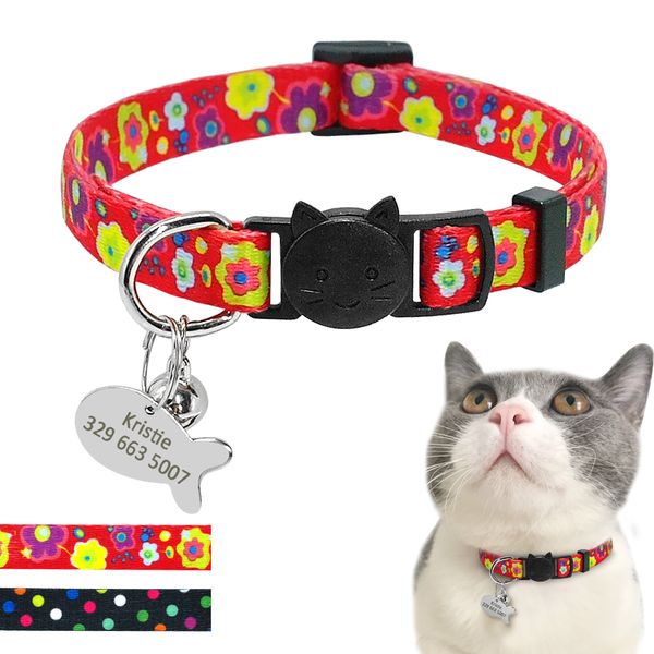 Быстрый релиз щенок собака котенок кошка колокол воротник с персональной Pet ID тег
Быстрый релиз щенок собака котенок кошка колокол воротник с персональной Pet ID тег