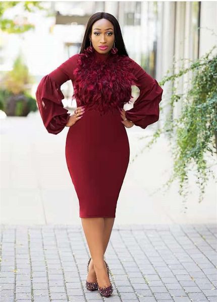 Designer Women Dresses Autumn Sexy Club Solid Color Feather Lantern Sleeved Turtle Neck Bodycon Dresses Womens Fashion Party Dresses
Designer Women Dresses Autumn Sexy Club Solid Color Feather Lantern Sleeved Turtle Neck Bodycon Dresses Womens Fashion Party Dresses