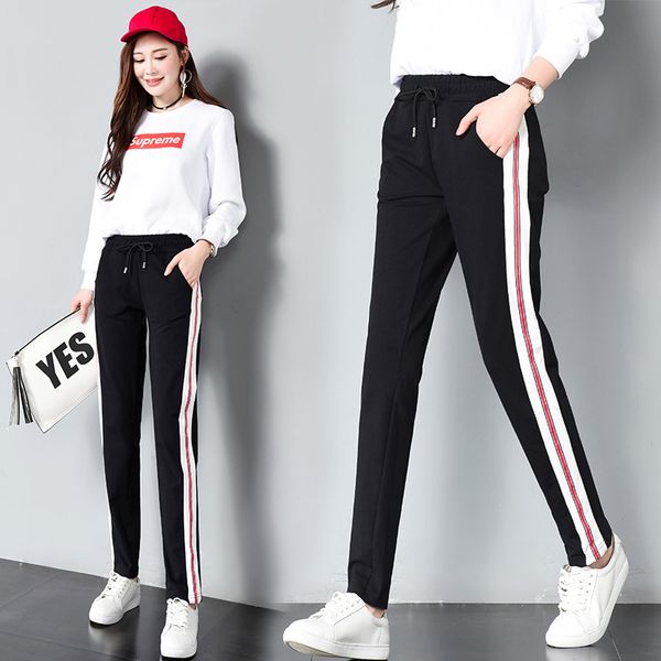 2018 spring clothing new style korean-style skinny versatile harem pants gymnastic pants women's fashion, Black
2018 spring clothing new style korean-style skinny versatile harem pants gymnastic pants women's fashion, Black
