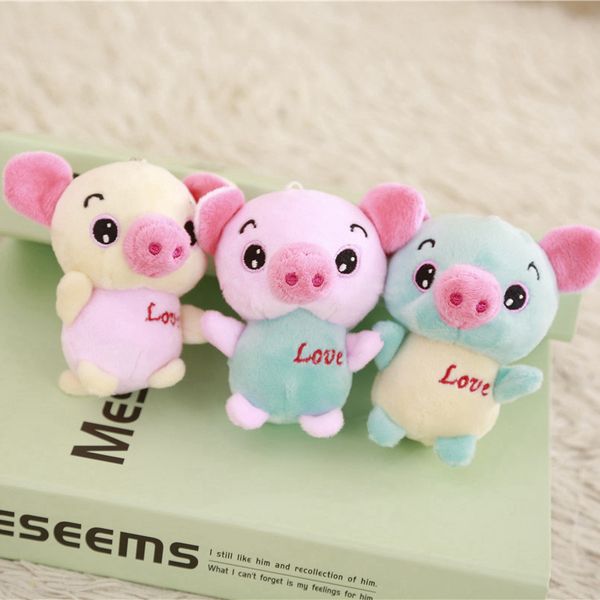 1pc 12cm lovely pig plush toys soft stuffed animals mini piggy bag pendant plush dolls key chain for children girls gifts
1pc 12cm lovely pig plush toys soft stuffed animals mini piggy bag pendant plush dolls key chain for children girls gifts