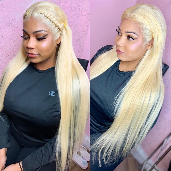 transparent 613 blonde lace frontal wig pre plucked with baby hair straight brazilian human hair full long lace front wigs, Black;brown
transparent 613 blonde lace frontal wig pre plucked with baby hair straight brazilian human hair full long lace front wigs, Black;brown
