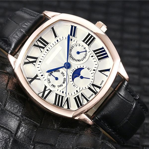 high for work phase men all dials watch strap 42mm leather dial mens moon wrist fashion quality watches valentine gift dropshipping rmesx, Slivery;brown
high for work phase men all dials watch strap 42mm leather dial mens moon wrist fashion quality watches valentine gift dropshipping rmesx, Slivery;brown