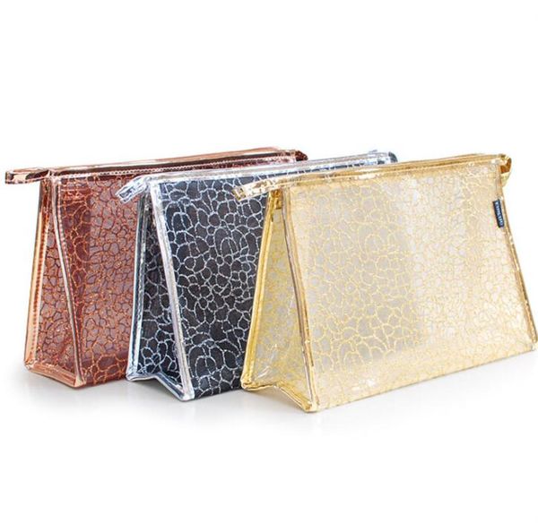 Прозрачные кружева косметички PU водонепроницаемый макияж сумка Gitter молния орган
Прозрачные кружева косметички PU водонепроницаемый макияж сумка Gitter молния орган