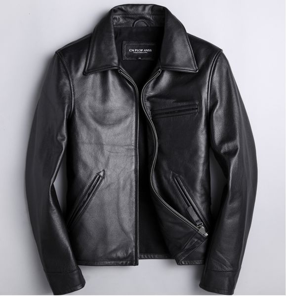 genuine leather men clothing 2019 genuine cow leather men jacket motorcycle black casual jackets short italy m-4xl
genuine leather men clothing 2019 genuine cow leather men jacket motorcycle black casual jackets short italy m-4xl