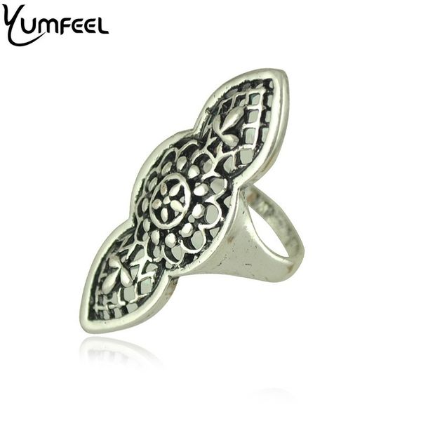 yumfeel new vintage silver plated ring hollow out design rings boho jewelry rings women, Golden;silver
yumfeel new vintage silver plated ring hollow out design rings boho jewelry rings women, Golden;silver