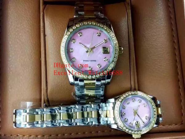 3 colour quality watch 36 mm 31mm 81159 80298 80318 diamond border date pearlmaster asia 2813mechanical ladies women's watche, Slivery;brown
3 colour quality watch 36 mm 31mm 81159 80298 80318 diamond border date pearlmaster asia 2813mechanical ladies women's watche, Slivery;brown