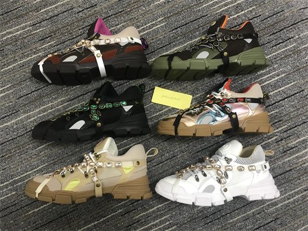 men designer sneakers mountain climbing casual shoes flashtrek sneaker removable crystal men womens outdoor hiking boots oversize cc sneaker, Black
men designer sneakers mountain climbing casual shoes flashtrek sneaker removable crystal men womens outdoor hiking boots oversize cc sneaker, Black