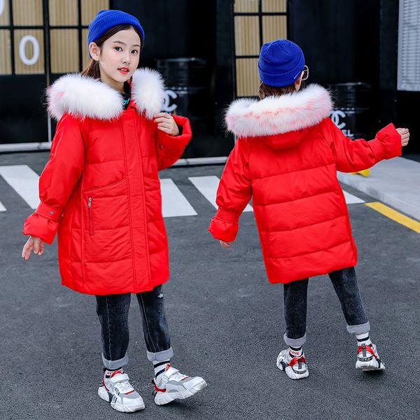 girls winter coat fur hooded jacket fashion thick outwear warm parkas outdoor long jackets cool winter clothing, Blue;gray
girls winter coat fur hooded jacket fashion thick outwear warm parkas outdoor long jackets cool winter clothing, Blue;gray