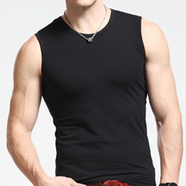undershirts men cotton sleeveless o neck clothing bodybuilding vest fitness apparel undershirt plus size, Black;brown
undershirts men cotton sleeveless o neck clothing bodybuilding vest fitness apparel undershirt plus size, Black;brown