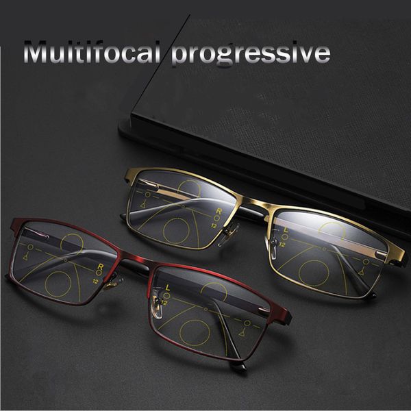 men women reading glasses progressive multifocal anti blue ray computer glasses glass half metal frame bifocal gafas 150 250 100, White;black
men women reading glasses progressive multifocal anti blue ray computer glasses glass half metal frame bifocal gafas 150 250 100, White;black