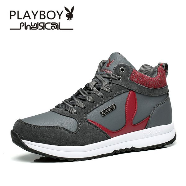 playboy winter men's boots mixed colors antiskid snow boots winter warm velvet high student leisure for cotton shoes ds67150, Black
playboy winter men's boots mixed colors antiskid snow boots winter warm velvet high student leisure for cotton shoes ds67150, Black
