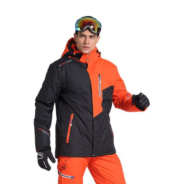 new outdoor mountain ski men's windproof waterproof thermal snowboard male skiing jacket skating clothes thicken with velve
new outdoor mountain ski men's windproof waterproof thermal snowboard male skiing jacket skating clothes thicken with velve