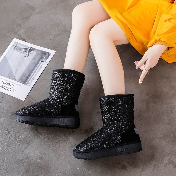 lady boots bling bling brand women's shoes australia lace up round toe winter footwear flat heel low heels booties ladies, Black
lady boots bling bling brand women's shoes australia lace up round toe winter footwear flat heel low heels booties ladies, Black