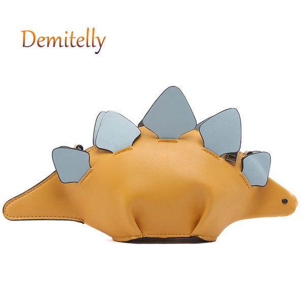 creative chameleon cartoon handbags flap 3d funny dinosaur animal messenger bag panelled shoulder crossbody bags girl gift