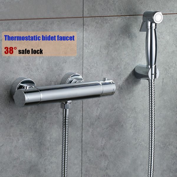 thermostatic control bathroom & toilet bidet faucet wall mounted brass chrome plated thermostatic faucet sprayer shower head
thermostatic control bathroom & toilet bidet faucet wall mounted brass chrome plated thermostatic faucet sprayer shower head