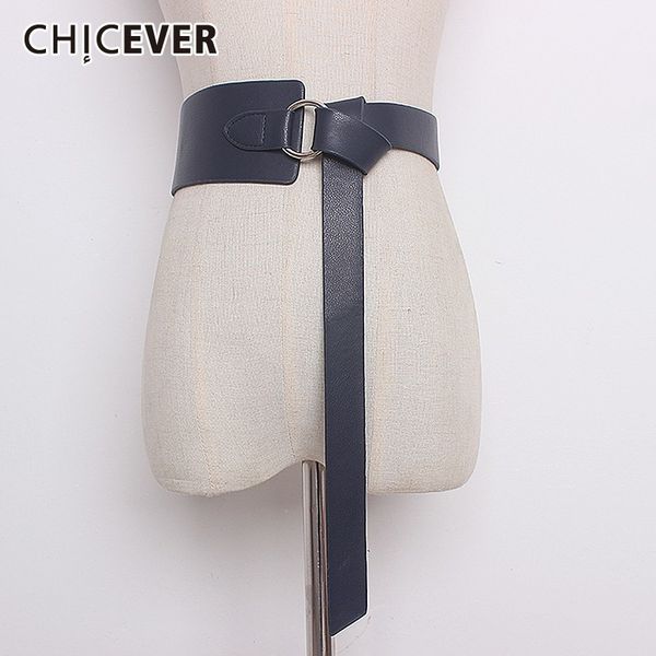 chicever spring patchwork ring tie belt for women wide belts solid female dress accessories 2019 fashion new, Black;brown
chicever spring patchwork ring tie belt for women wide belts solid female dress accessories 2019 fashion new, Black;brown