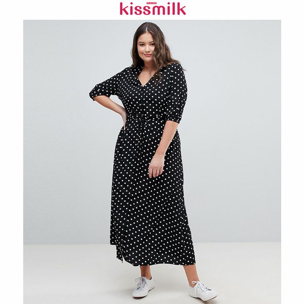 kissmilk 2020 летний офис горошек урожай осень v-образным вырезом элегантное сарафаны для женщин плюс размер midi половина рукава платья жен, Black;gray
kissmilk 2020 летний офис горошек урожай осень v-образным вырезом элегантное сарафаны для женщин плюс размер midi половина рукава платья жен, Black;gray