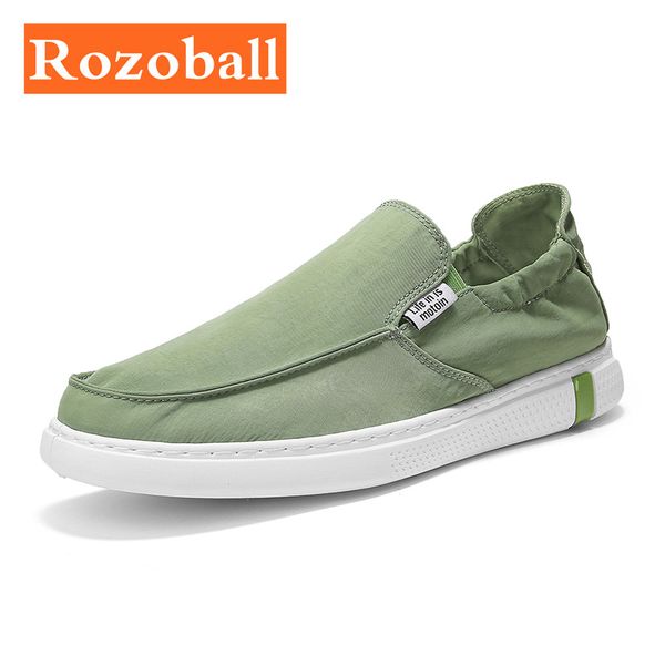 men flat loafers espadrilles breath fashion driving shoe summer men canvas shoe light fisherman dropshipping rozoball, Black