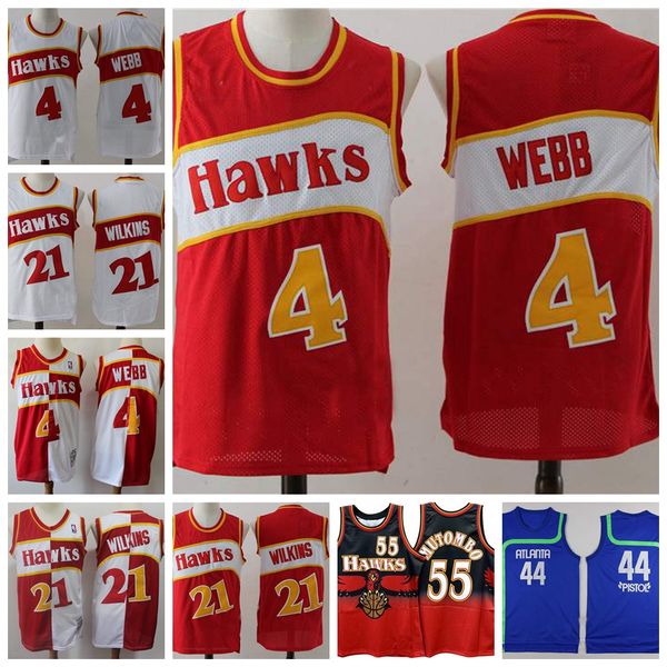 mens retro basketball jerseys vintage pete 44 maravich spud 4 webb dominique 21 wilkins 55 mutombo stitched jersey swingman, Black;red
mens retro basketball jerseys vintage pete 44 maravich spud 4 webb dominique 21 wilkins 55 mutombo stitched jersey swingman, Black;red