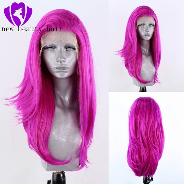 newstyle heat resistant brazilian hair lace front wig with natural hairline pink red wig long natural straight synthetic wigs for women, Black
newstyle heat resistant brazilian hair lace front wig with natural hairline pink red wig long natural straight synthetic wigs for women, Black