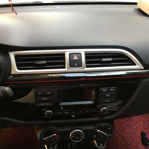 accessories interior for kia rio 4 x-line 2018 2019 carbon fiber central control air condition vent outlet cover trim molding
accessories interior for kia rio 4 x-line 2018 2019 carbon fiber central control air condition vent outlet cover trim molding