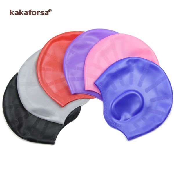 kakaforsa man women high spandex large size swimming wear hat adults waterproof swimming caps silicone hat protect ears
kakaforsa man women high spandex large size swimming wear hat adults waterproof swimming caps silicone hat protect ears