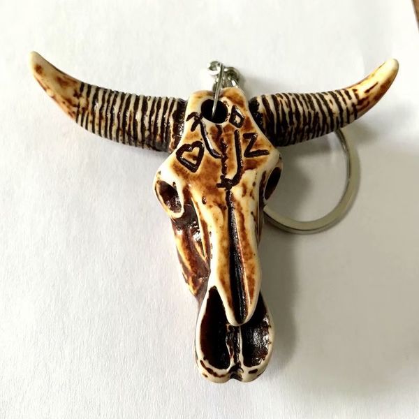 6 pcs keychain key ring creative ox shape men's biker keychain, Slivery;golden
6 pcs keychain key ring creative ox shape men's biker keychain, Slivery;golden