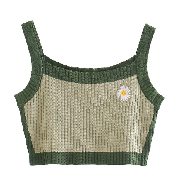 agong summer sweet tanks women fashion embroidery daisy tank women elegant knitted short tanks female ladies ep, White
agong summer sweet tanks women fashion embroidery daisy tank women elegant knitted short tanks female ladies ep, White