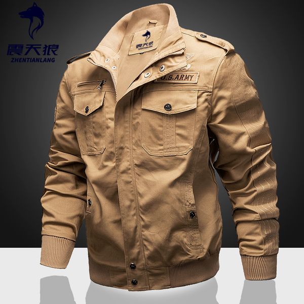 men's jackets mens autumn winter tactical jacket cotton casual male bomber streetwear coat 2021 man clothing 5xl 6xl, Black;brown
men's jackets mens autumn winter tactical jacket cotton casual male bomber streetwear coat 2021 man clothing 5xl 6xl, Black;brown