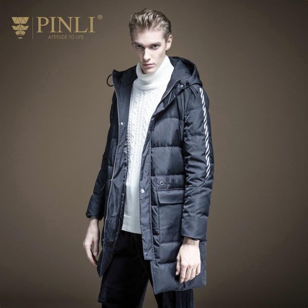 sobretudo special offer pinli new winter 2019 men's slim hooded medium length down jacket b194308813, Black
sobretudo special offer pinli new winter 2019 men's slim hooded medium length down jacket b194308813, Black