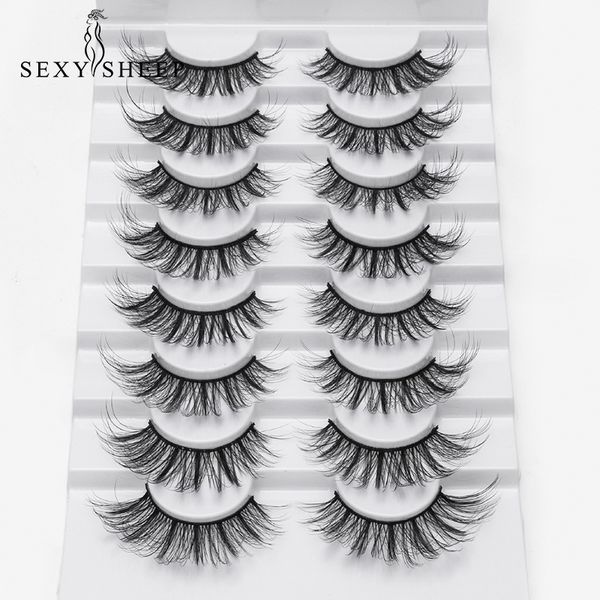 8 pairs lashes natural long 3d faux mink eyelashes thick handmade full strip lashes volume soft mink false eyelashes
8 pairs lashes natural long 3d faux mink eyelashes thick handmade full strip lashes volume soft mink false eyelashes