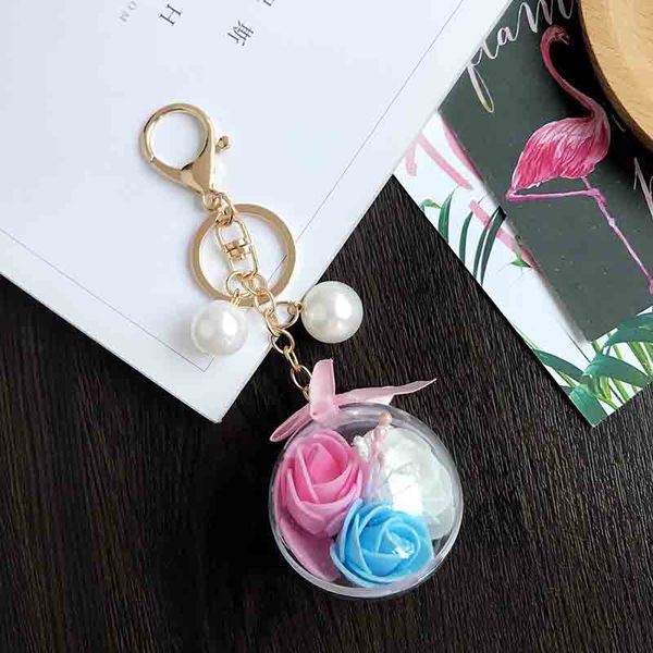 fashion rose pearl bow keychain jewelry car keychain girl gift female bag charm key pendant, Silver
fashion rose pearl bow keychain jewelry car keychain girl gift female bag charm key pendant, Silver
