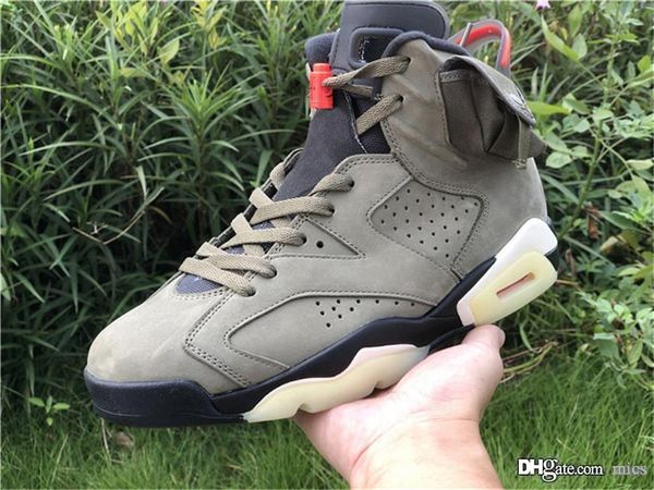 2020 authentic travis scott air 6 cactus jack medium olive glow in the dark army green suede 3m basketball shoes mens trainers sneakers
2020 authentic travis scott air 6 cactus jack medium olive glow in the dark army green suede 3m basketball shoes mens trainers sneakers