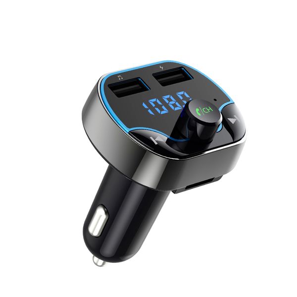 konrisa bluetooth 4.2 fm transmitter modulator lossless music player handscar kit 5v 2.4a dual usb support tf card u-disk
konrisa bluetooth 4.2 fm transmitter modulator lossless music player handscar kit 5v 2.4a dual usb support tf card u-disk