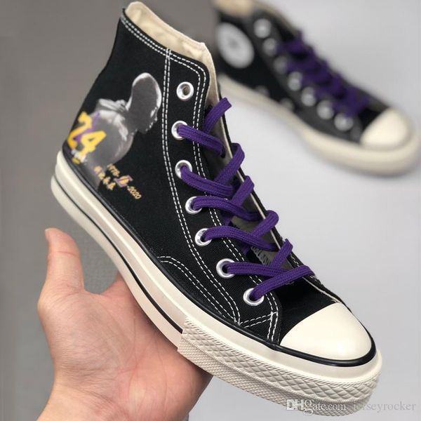 classic 1970s mamba mentality play chuck 70 all star canvas sneakers skate shoe 1970 men women casual shoes jointly name skateboard trainers, Black
classic 1970s mamba mentality play chuck 70 all star canvas sneakers skate shoe 1970 men women casual shoes jointly name skateboard trainers, Black