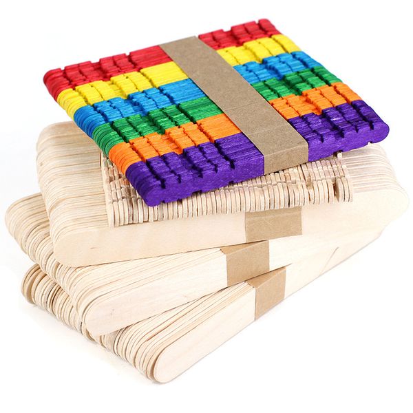 50pcs/lot eco-friendly wooden craft ice cream sticks pop popsicle sticks natural wood tools diy kids handwork art toys ice mold
50pcs/lot eco-friendly wooden craft ice cream sticks pop popsicle sticks natural wood tools diy kids handwork art toys ice mold