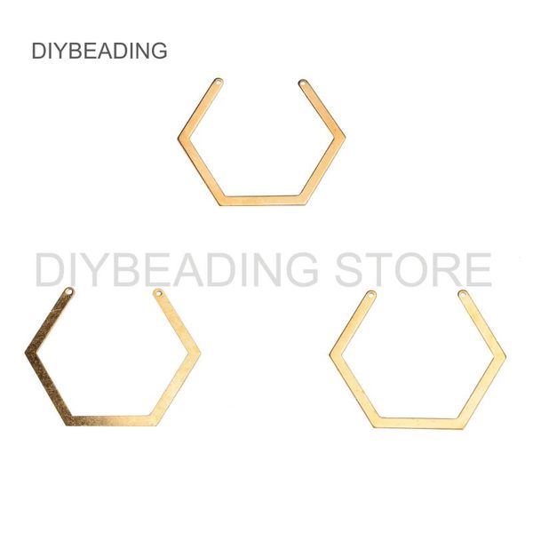 10-500 pcs brass component for making earrings necklace jewelry open hexagon charm chunky connector finding bulk wholesale, Blue;slivery
10-500 pcs brass component for making earrings necklace jewelry open hexagon charm chunky connector finding bulk wholesale, Blue;slivery