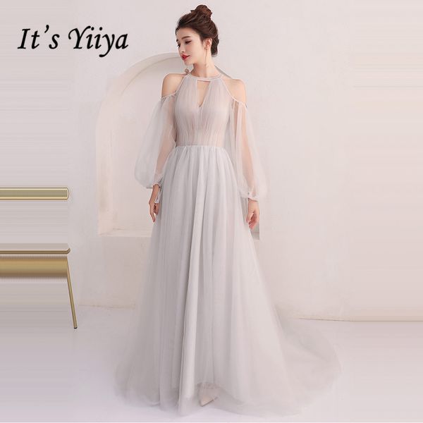 it's yiiya evening dresses long sleeve 2018 gray illusion floor length tulle fashion evening dress party gown lx916, White;black
it's yiiya evening dresses long sleeve 2018 gray illusion floor length tulle fashion evening dress party gown lx916, White;black