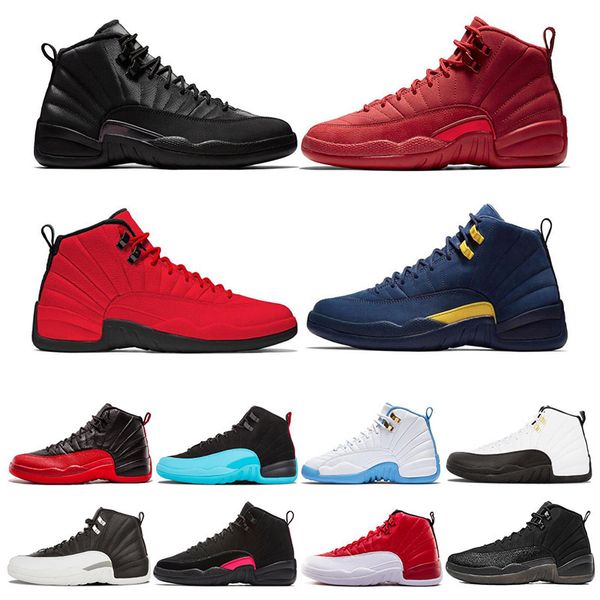 Wholesale 12 12s Mens Basketball Shoes Winterized Gym Red College Navy Wings Black CNY Bulls University Blue men Sport Sneakers Size 7-13
Wholesale 12 12s Mens Basketball Shoes Winterized Gym Red College Navy Wings Black CNY Bulls University Blue men Sport Sneakers Size 7-13